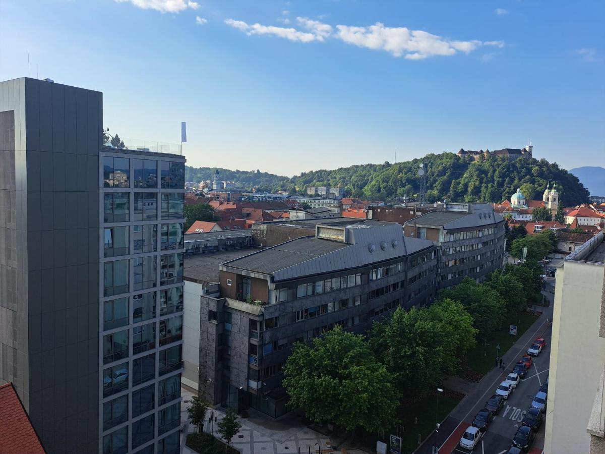 Ferienwohnung Ljubljana Center With A Castle View, Parking Exterior foto
