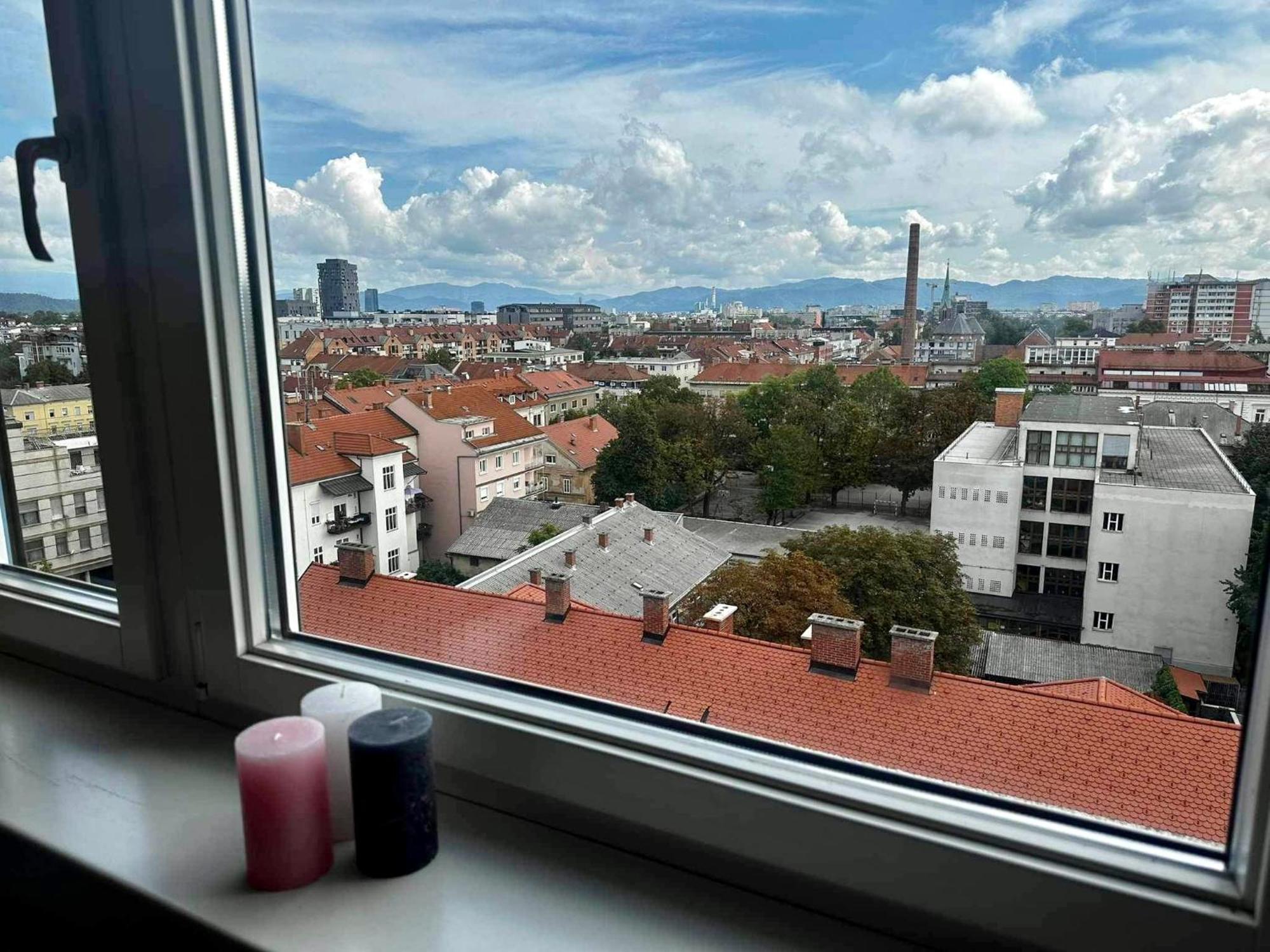 Ferienwohnung Ljubljana Center With A Castle View, Parking Exterior foto